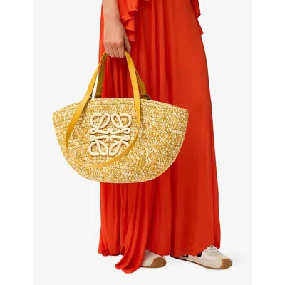 Loewe Medium-sized Eclipse Briefcase In Yellow