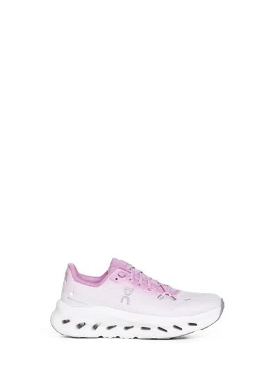 On Technical Mesh Sneakers With Cloudtec Phase Midsole In Pink