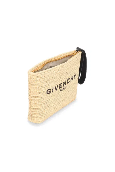 Givenchy Logo Pouch In Brown