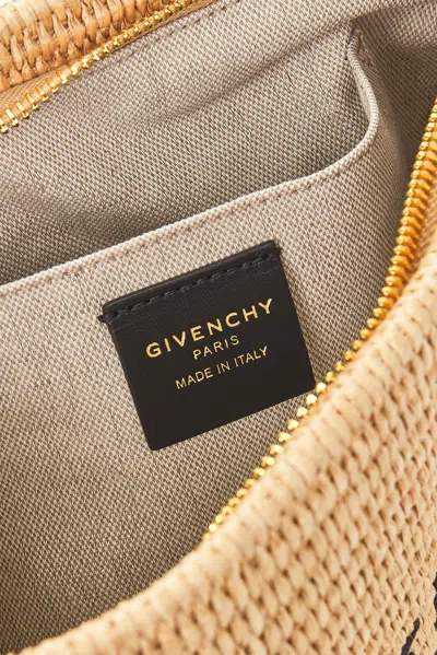 Givenchy Logo Pouch In Brown