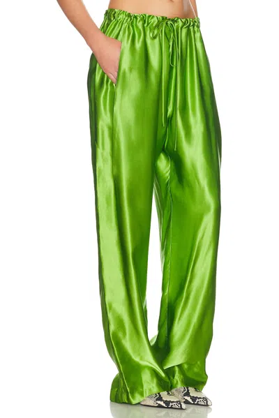 Khaite Palazzo Trousers In Viscose With Drawstring