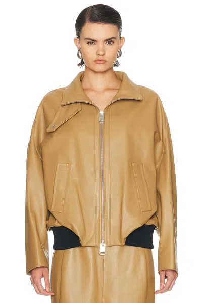 Khaite Hamett Jacket In Brown