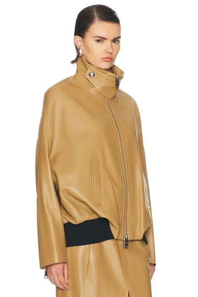 Khaite Hamett Jacket In Brown
