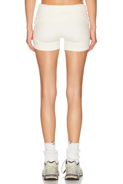437 The Practice Short In White
