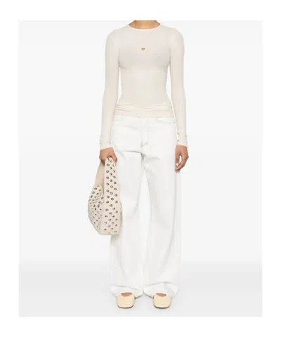 Baserange Heart T-shirt In White
