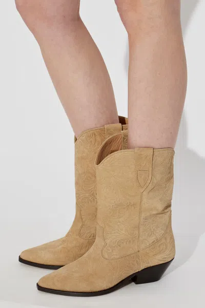 Isabel Marant Pointed-toe Ankle Boots In Multi
