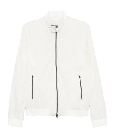 Herno Zip-up Jacket In White