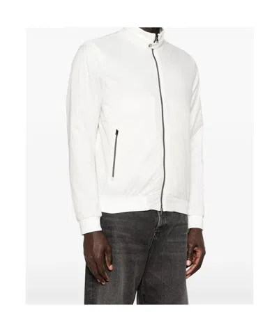 Herno Zip-up Jacket In White