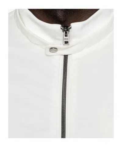 Herno Zip-up Jacket In White