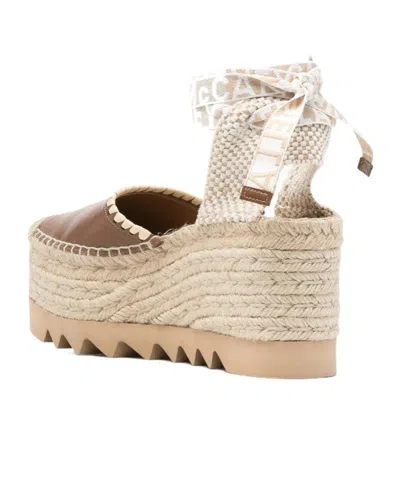 Stella Mccartney Platform Sandals In Multi