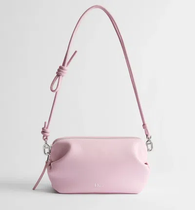 Dior Bow Pouch In Pink