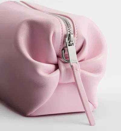 Dior Bow Pouch In Pink