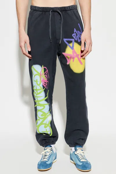 Dsquared2 Drawstring Sweatpants In Black