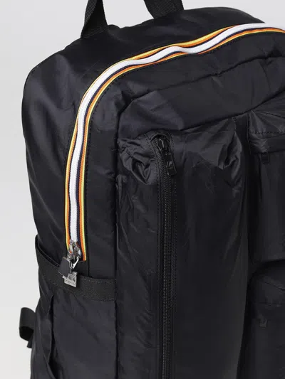 K-way Logo-print Backpack In Black
