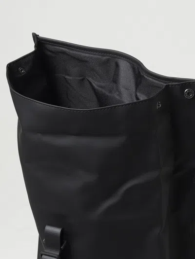 Rains Rolltop Backpack In Black