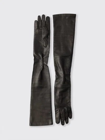 Prada Lederhandschuhe In Black