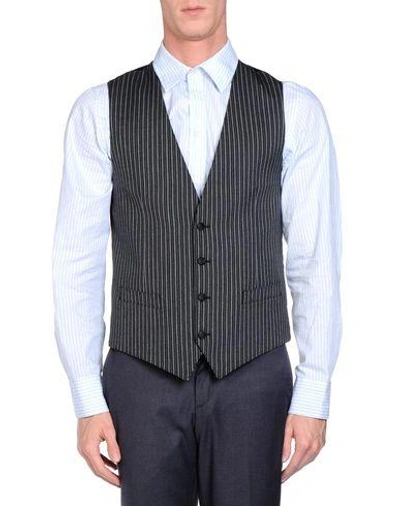 Shop Dolce & Gabbana Vests In Black