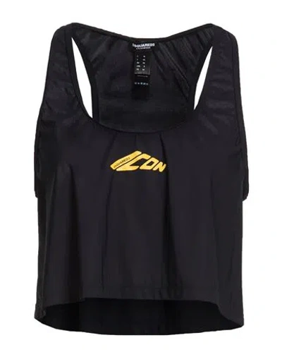 Dsquared2 Logo-print Tank Top In Black