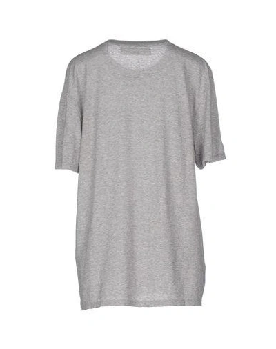 Shop Golden Goose T-shirts In Light Grey