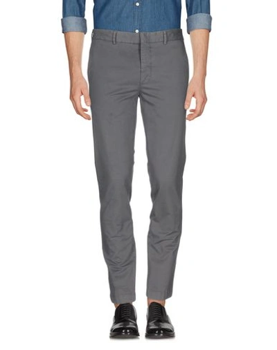 Msgm Casual Pants In Grey