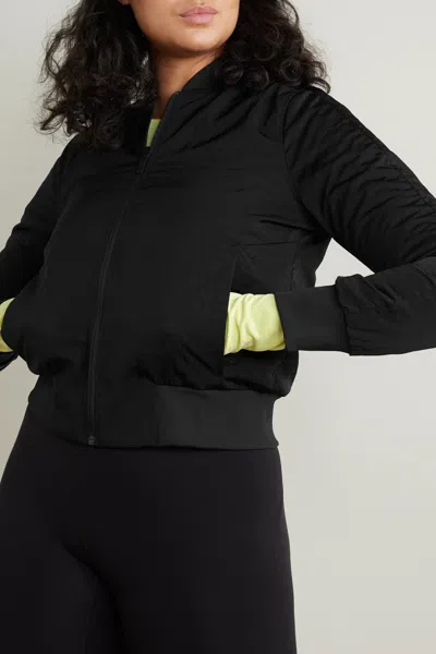 Lululemon Non-stop Shell Bomber Jacket In Black