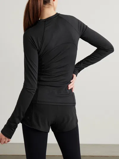 Lululemon It's Rulu Long-sleeve Shirt In Black