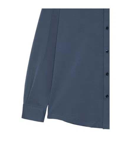 Herno Button-up Shirt In Blue
