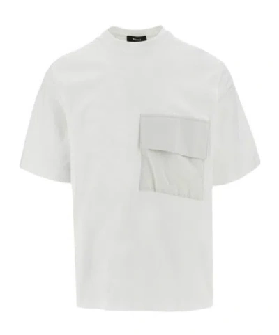 Herno Patch Pocket T-shirt In White