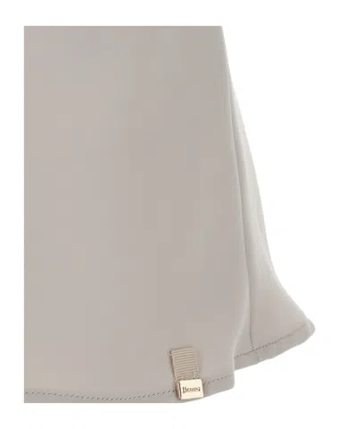 Herno Flared Tech Camisole Top In Neutral