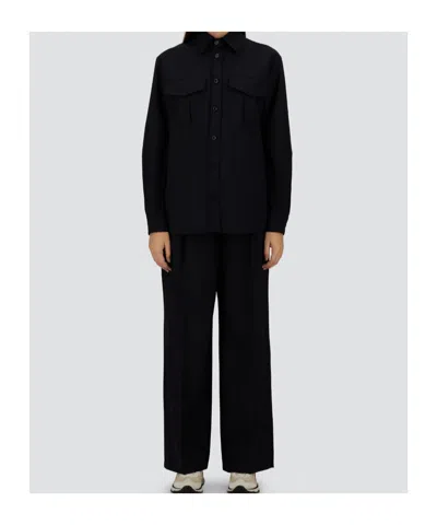 Herno Flap-pocket Buttoned Shirt In Blue