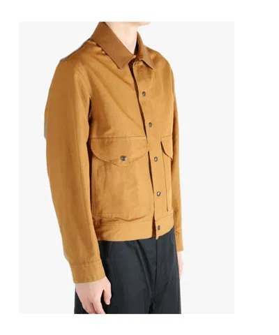 Junya Watanabe X Filson Check-pattern Flap-pocket Jacket In Brown
