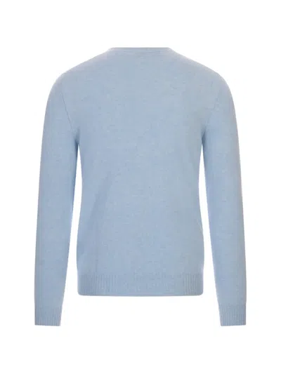 Fedeli Crew-neck Sweater In Blue