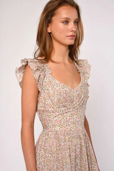 Love The Label Mari Maxi Dress In Neutral
