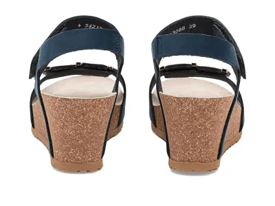 Mephisto Leonore Ankle Strap Sandal In Blue