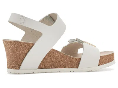 Mephisto Leonore Ankle Strap Sandal In White