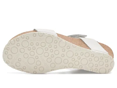 Mephisto Leonore Ankle Strap Sandal In White