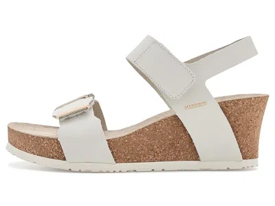 Mephisto Leonore Ankle Strap Sandal In White