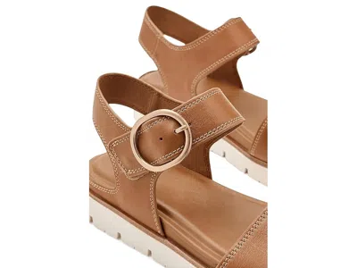 Söfft Gweneth Ankle Strap Platform Sandal In Animal Print
