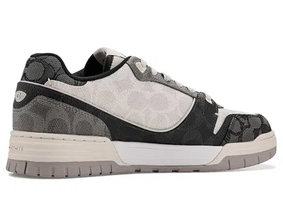 Coach Soho Signature Black Chalk Trainers In Multi