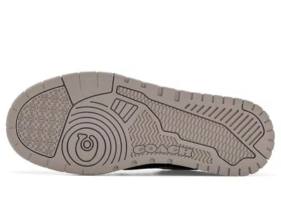 Coach Soho Signature Black Chalk Trainers In Multi