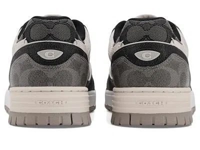 Coach Soho Signature Black Chalk Trainers In Multi