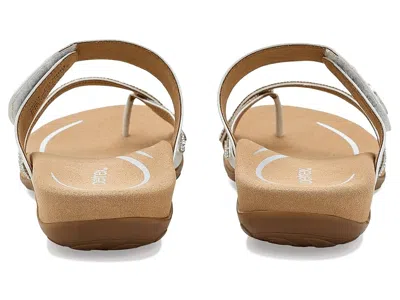 Aetrex Izzy Sparkle Thong Sandal In Multi