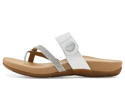Aetrex Izzy Sparkle Thong Sandal In Multi