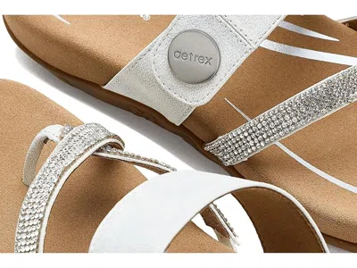Aetrex Izzy Sparkle Thong Sandal In Multi