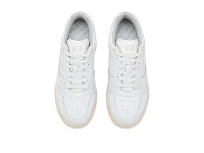 Coach New York White Synthetic Leather Soho Sneakers In Multi