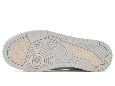 Coach New York White Synthetic Leather Soho Sneakers In Multi