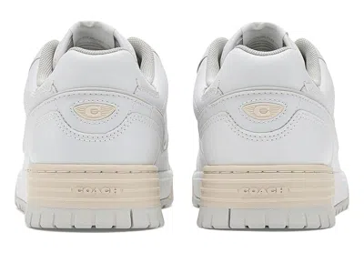 Coach New York White Synthetic Leather Soho Sneakers In Multi