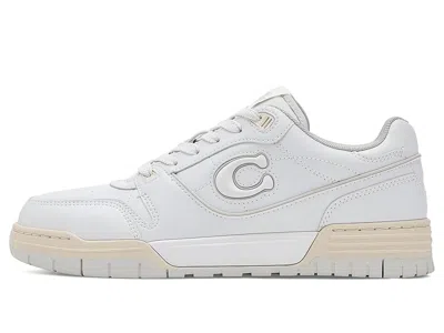 Coach New York White Synthetic Leather Soho Sneakers In Multi