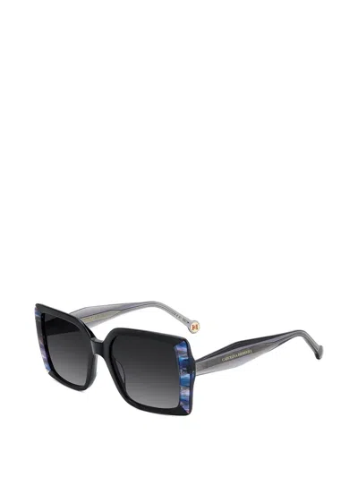 Carolina Herrera Square-frame Sunglasses In Multi