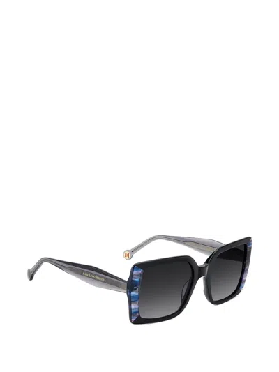 Carolina Herrera Square-frame Sunglasses In Multi